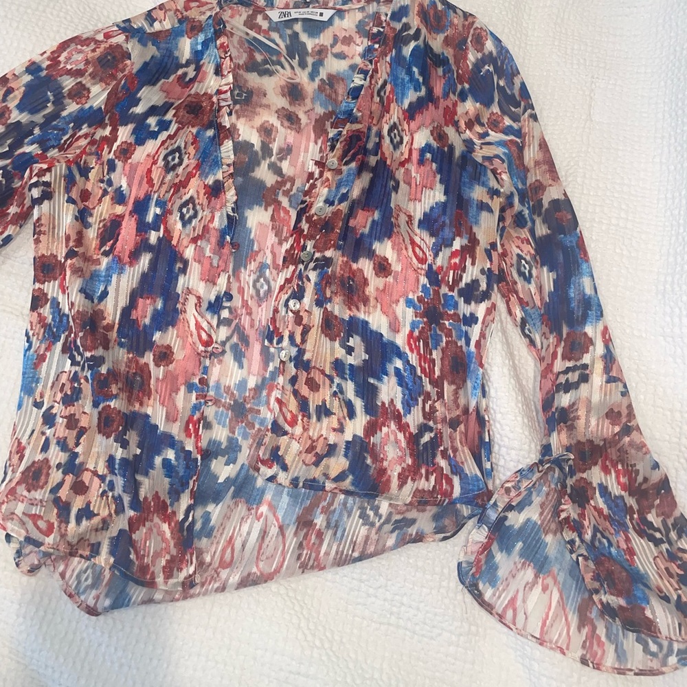 Zara blouse!